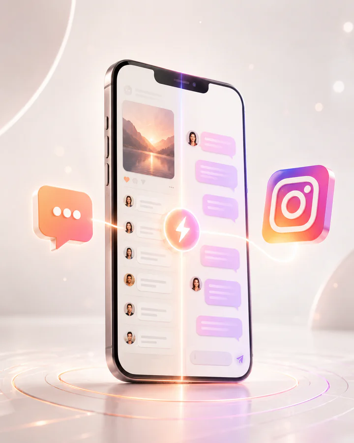 Automação comentário → DM (estilo ManyChat)